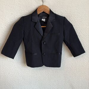 Gino Giovanni Boys Tuxedo Jacket Size‎ 4T Black
